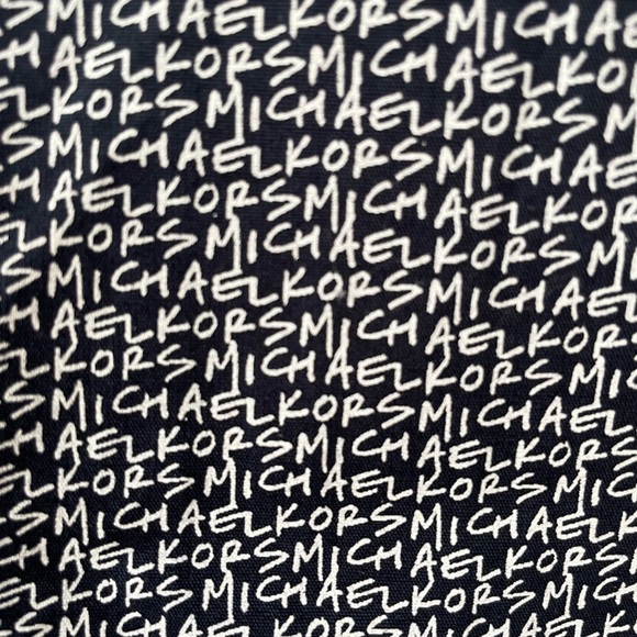 Michael Kors Black and White Casual Button Down Shirt - Picture 3 of 4